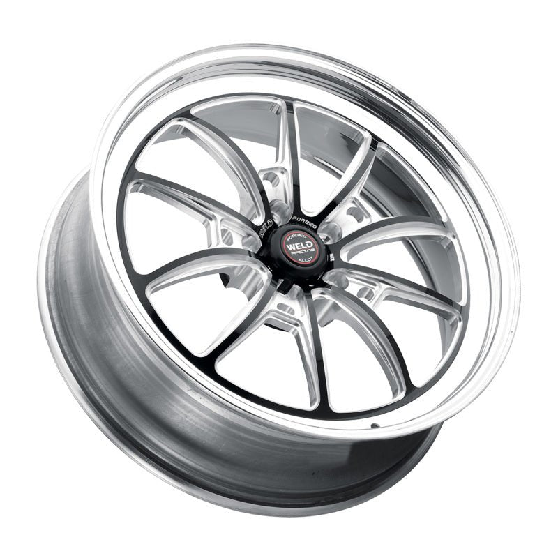 Weld - Weld S80 17x10 / 5x115 BP / 6.7in BS Black Wheel (High Pad) - Non - Beadlock - Demon Performance