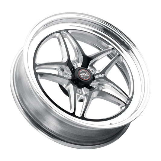 Weld - Weld S81 17x5 / 5x120 BP / 2.2in. BS ( - 21mm Offset) Black Wheel (High Pad) - Demon Performance