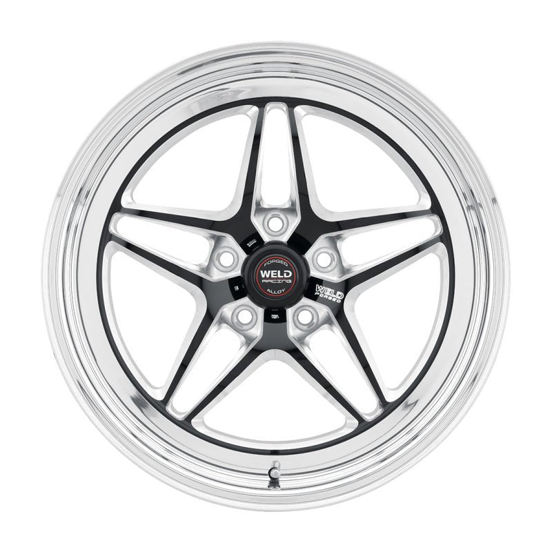 Weld - Weld S81 18x5 / 5x4.75 BP / 2.1in. BS ( - 23mm Offset) Black Wheel (High Pad) - Demon Performance
