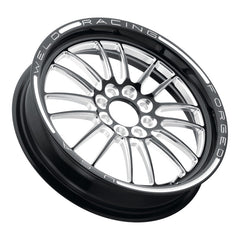 Weld - Weld Tuner Import 15x3.5 / 4x100mm BP / 2.25in. BS 1 - Piece Black Wheel - Demon Performance