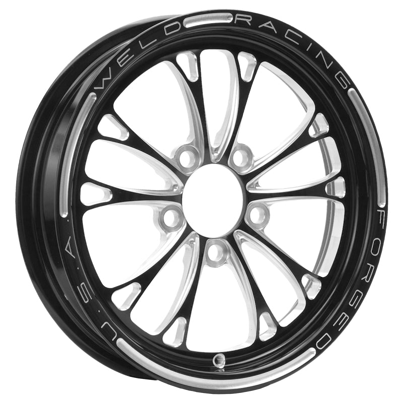 Weld - Weld V - Series 1 - Piece 15x3.5 / 5x4.5 BP / 1.75in. BS Black Wheel - Non - Beadlock - Demon Performance