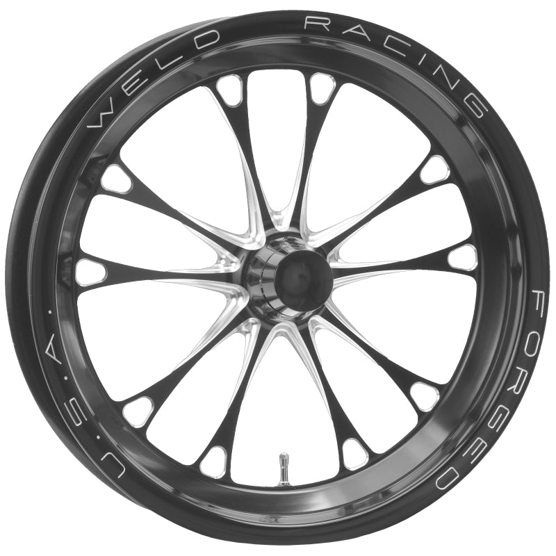 Weld - Weld V - Series 1 - Piece 15x3.5 / Strange Spindle MT / 1.75in. BS Black Wheel - Non - Beadlock - Demon Performance