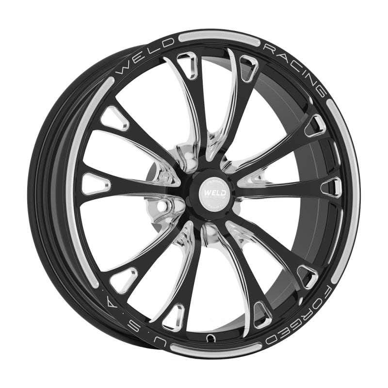 Weld - Weld V - Series 2.0 18x6 / 5x4.75 BP / 2.7in BS Black Wheel - Non - Beadlock - Demon Performance