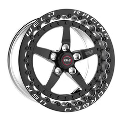 Weld - Weld Weldstar RT 17x11 / 5x4.75mm BP / 7.7in. BS Black Wheel - Black Single Beadlock - Demon Performance