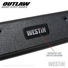 Westin - Westin 09-18 Dodge RAM 1500 Crew Cab Outlaw Nerf Step Bars - Demon Performance