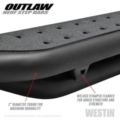 Westin - Westin 09-18 Dodge RAM 1500 Crew Cab Outlaw Nerf Step Bars - Demon Performance