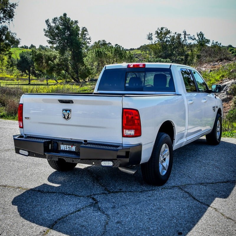 Westin - Westin 09-18 Ram 1500 HDX Bandit Rear Bumper - Black - Demon Performance