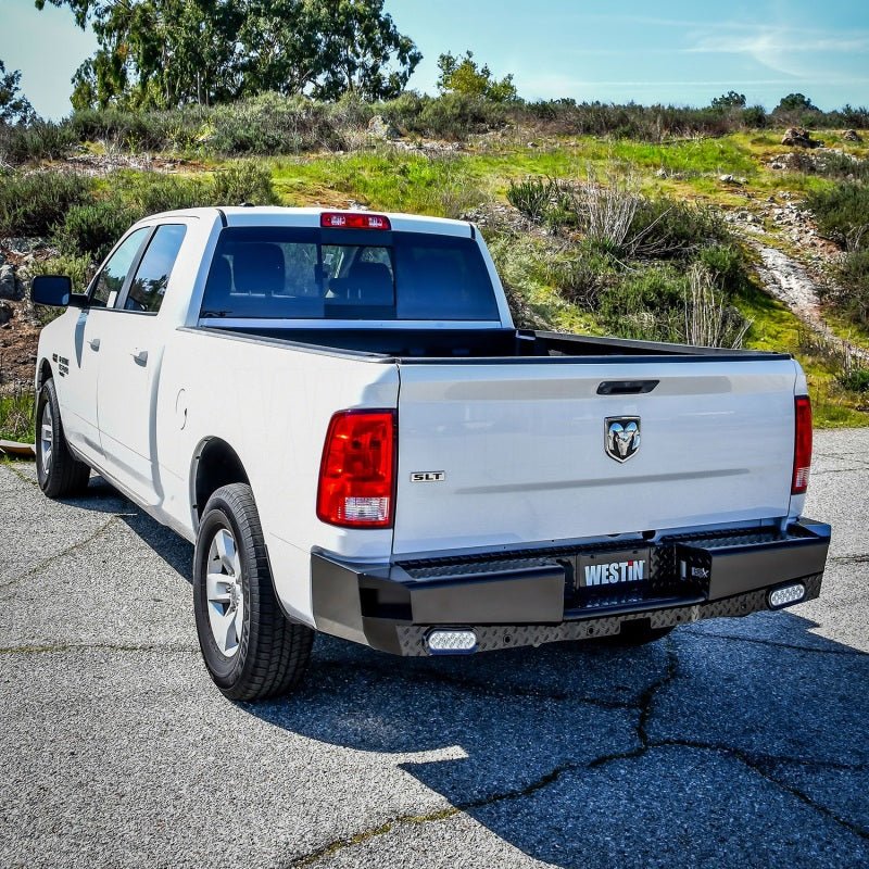 Westin - Westin 09-18 Ram 1500 HDX Bandit Rear Bumper - Black - Demon Performance