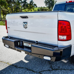 Westin - Westin 09-18 Ram 1500 HDX Bandit Rear Bumper - Black - Demon Performance