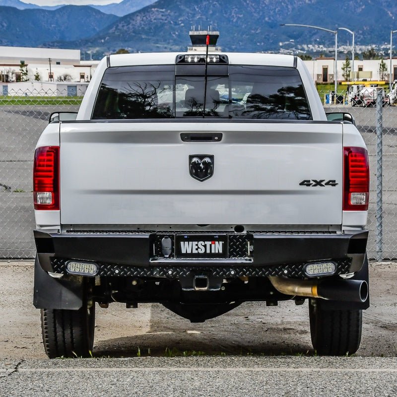 Westin - Westin 09-18 Ram 1500 HDX Bandit Rear Bumper - Black - Demon Performance