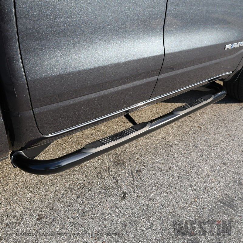 Westin - Westin 19-20 Ram 1500 Crew Cab E-Series 3 Nerf Step Bars - Black - Demon Performance
