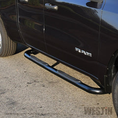 Westin - Westin 19-20 Ram 1500 Crew Cab E-Series 3 Nerf Step Bars - Black - Demon Performance