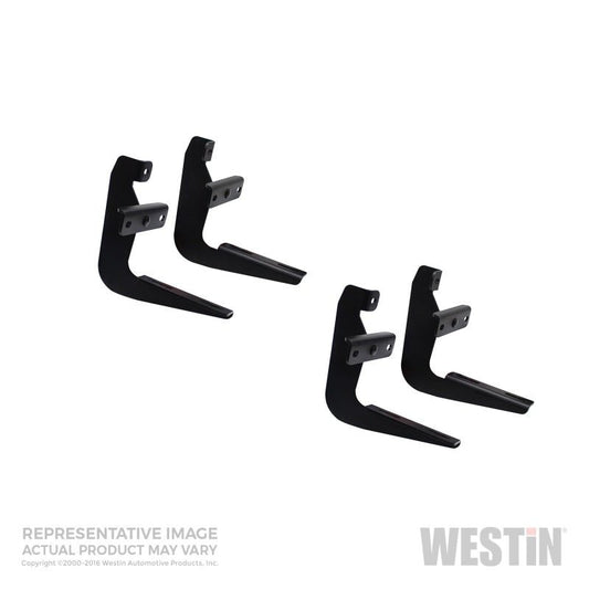 Westin - Westin 2004 - 2009 Infiniti/Nissan QX Running Board Mount Kit - Black - Demon Performance