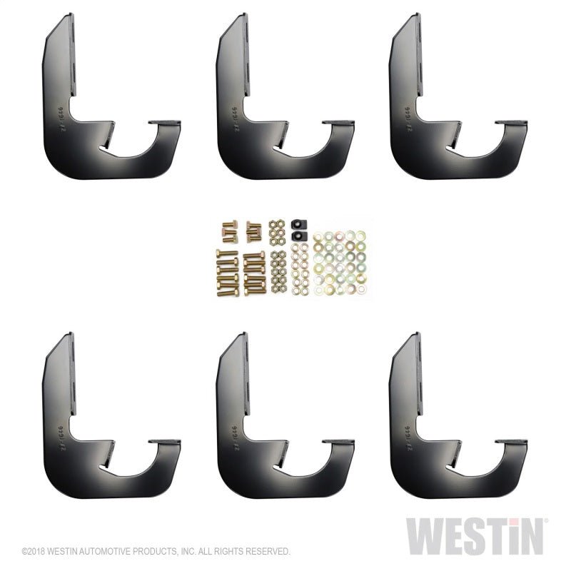Westin - Westin 2004-2010 Dodge/Chrysler Durango Running Board Mount Kit - Black - Demon Performance