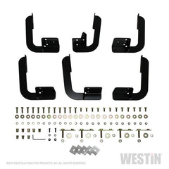 Westin - Westin 2009-2018 Dodge/Ram 1500 Quad/Crew Cab Running Board Mount Kit - Black - Demon Performance