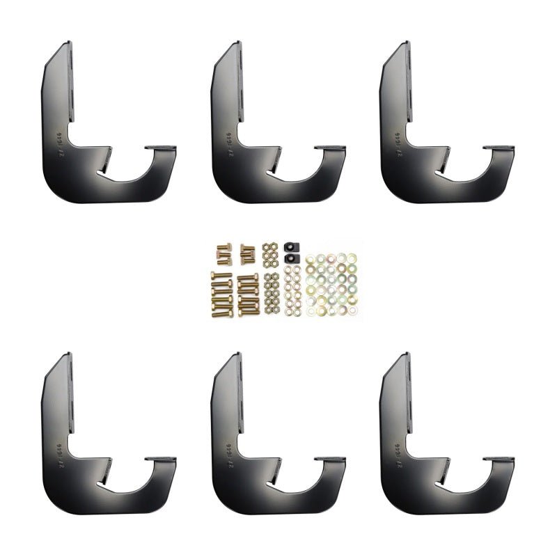 Westin - Westin 2009-2018 Dodge/Ram 1500 Quad/Crew Cab Running Board Mount Kit - Black - Demon Performance