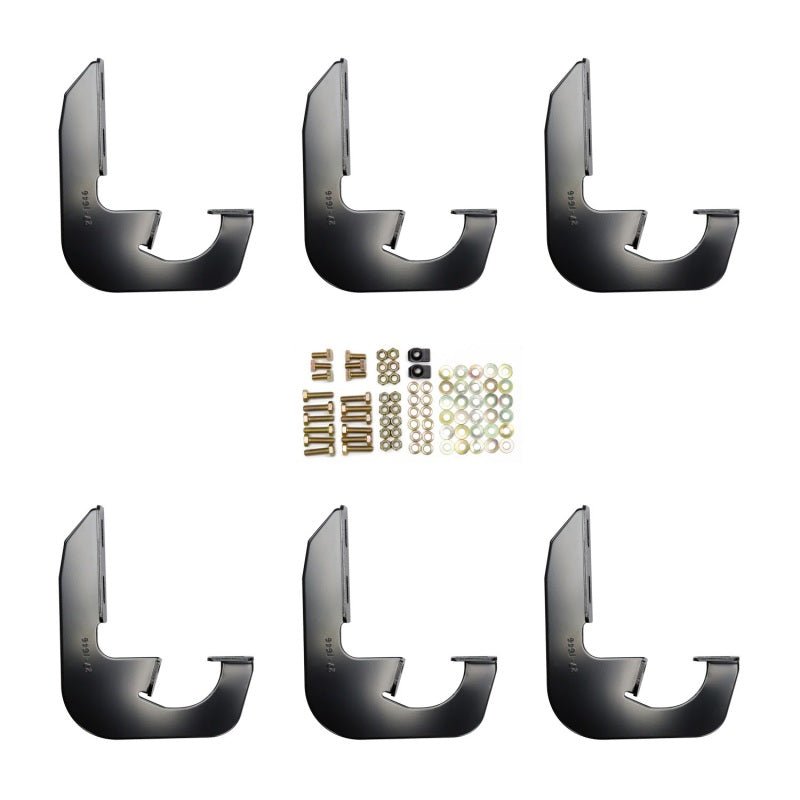 Westin - Westin 2009-2018 Dodge/Ram 1500 Quad/Crew Cab Running Board Mount Kit - Black - Demon Performance