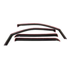 Westin - Westin 2009-2018 Dodge/Ram Crew Cab/Mega Cab Wade In-Channel Wind Deflector 4pc - Smoke - Demon Performance