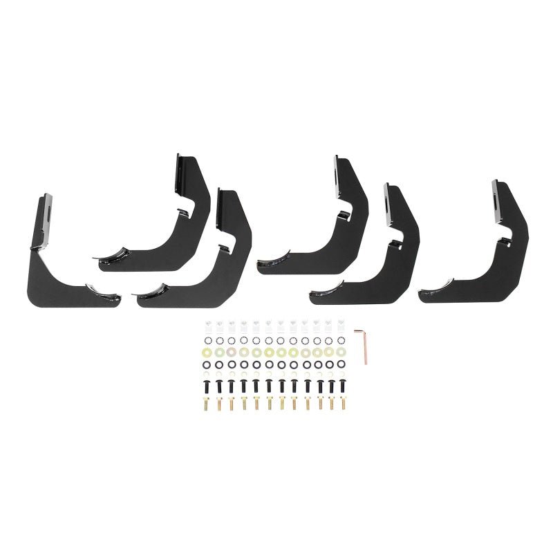 Westin - Westin 2016 - 2018 Nissan Titan XD Crew Cab PRO TRAXX 4 Oval Nerf Step Bars - Black - Demon Performance