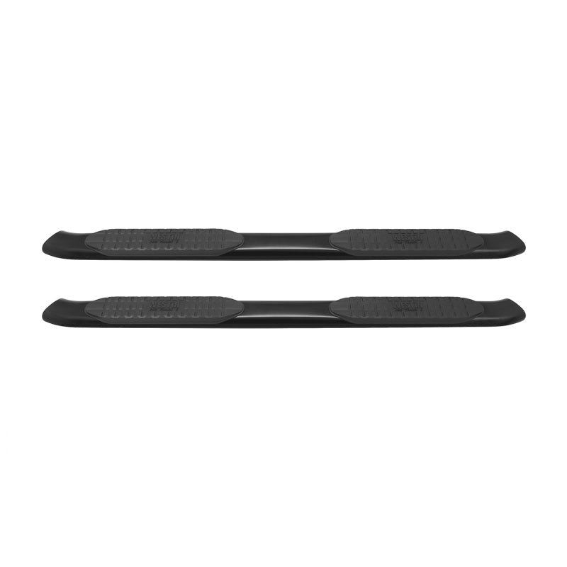 Westin - Westin 2016 - 2018 Nissan Titan XD Crew Cab PRO TRAXX 5 Oval Nerf Step Bars - Black - Demon Performance