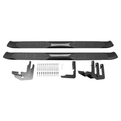 Westin - Westin 2016 - 2018 Nissan Titan XD Crew Cab PRO TRAXX 5 Oval Nerf Step Bars - Black - Demon Performance