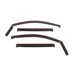 Westin - Westin 2016 - 2018 Nissan Titan XD/Titan Wade In - Channel Wind Deflector 4pc - Smoke - Demon Performance