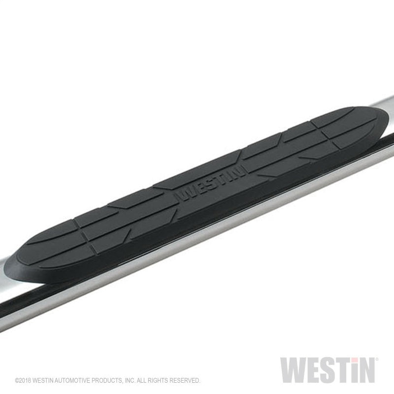 Westin - Westin Premier 4 Oval Nerf Step Bars 75 in - Stainless Steel - Demon Performance