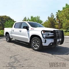 Westin - Westin Premier 4 Oval Nerf Step Bars - 85 in - Black - Demon Performance
