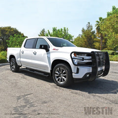 Westin - Westin Premier 4 Oval Nerf Step Bars - 85 in - Black - Demon Performance