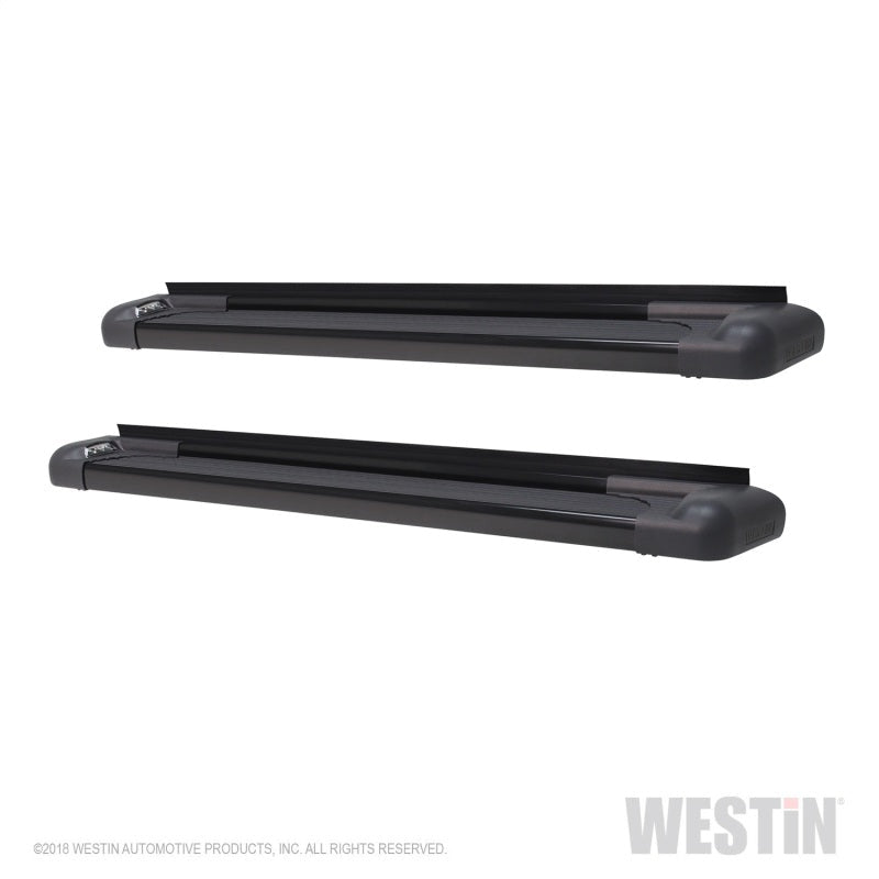 Westin - Westin SG6 Aluminum LED Running Boards 83in - Blk - Demon Performance