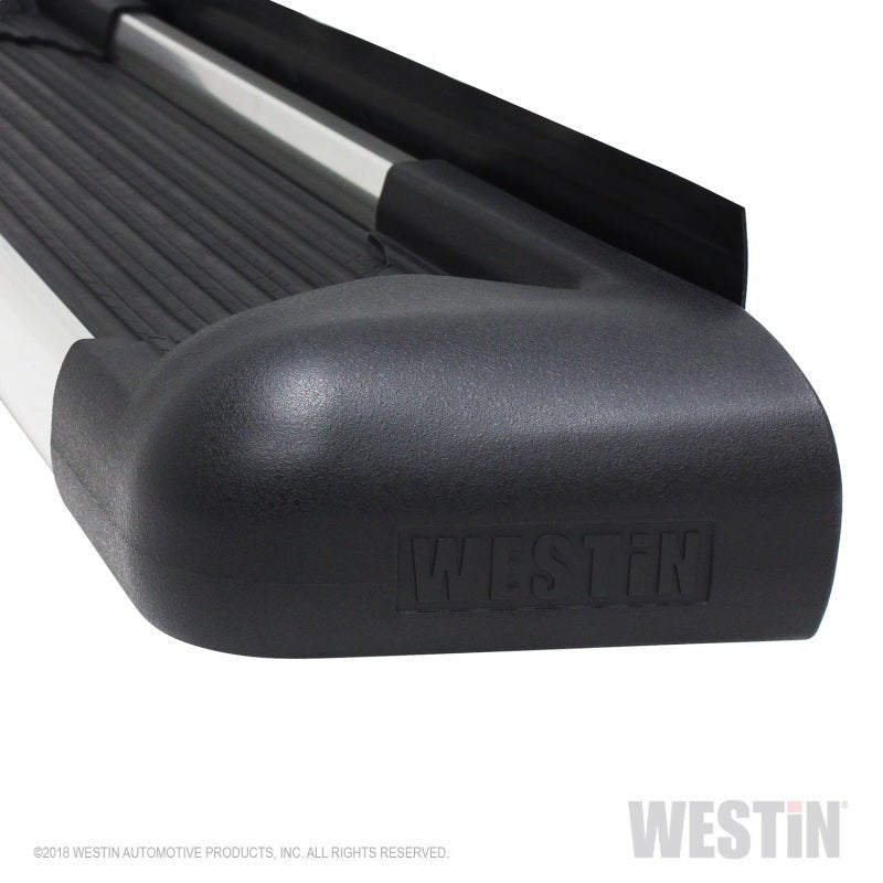 Westin - Westin SG6 Polished Aluminum Running Boards 85.5 in - Demon Performance