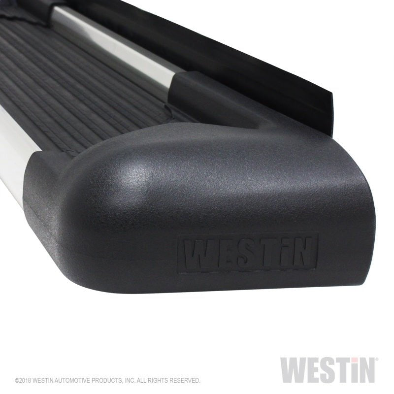 Westin - Westin SG6 Polished Aluminum Running Boards 85.5 in - Demon Performance