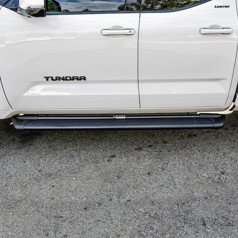 Westin - Westin Sure-Grip Aluminum Running Boards 79 in - Black - Demon Performance