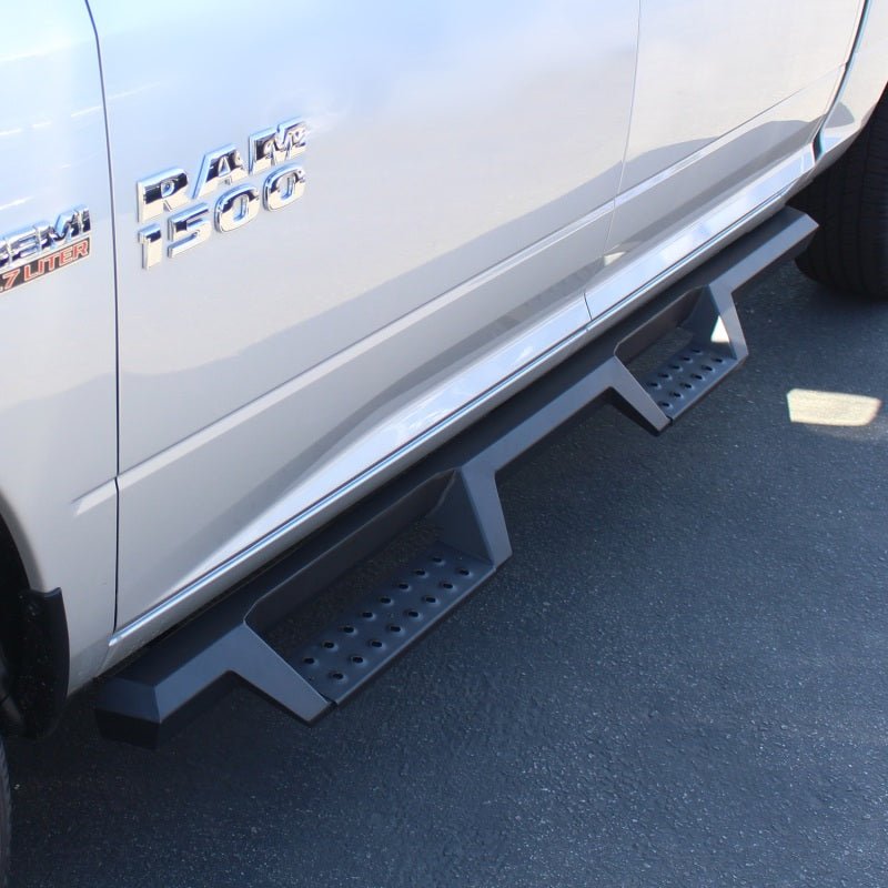 Westin - Westin/HDX 09-18 Dodge/Ram 1500 Crew Cab / 25/3500 Crew Drop Nerf Step Bars - Textured Black - Demon Performance