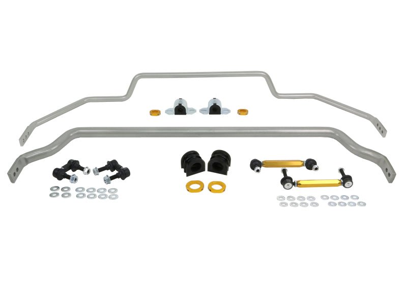 Whiteline - Whiteline 09 - 17 Nissan GT - R (Premium) / 12 - 16 GT - R Black Edition Front and Rear Swaybar Kit - Demon Performance