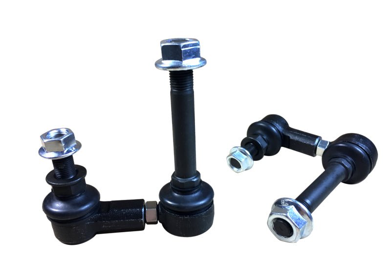 Whiteline - Whiteline 2008+ Nissan 370Z Z34 / 2008+ Infiniti G37 Front Swaybar Link Kit - Adj Ball End Links - Demon Performance