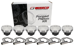 Wiseco - Wiseco Nissan 04 350Z VQ35 4v Domed +7cc 96mm Piston Shelf Stock Kit - Demon Performance