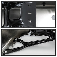 SPYDER - xTune 09 - 18 Dodge Ram 1500 w/Parking Sensor OEM Style Steel Rear Bumper - Chrome RB - DR09 - SET - WS - C - Demon Performance