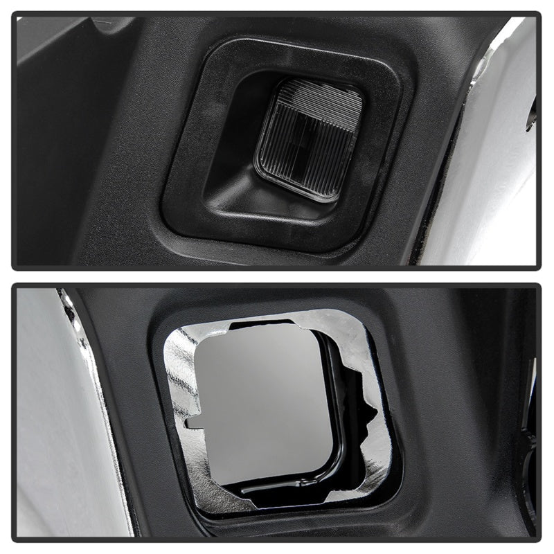 SPYDER - xTune 09 - 18 Dodge Ram 1500 w/Parking Sensor OEM Style Steel Rear Bumper - Chrome RB - DR09 - SET - WS - C - Demon Performance