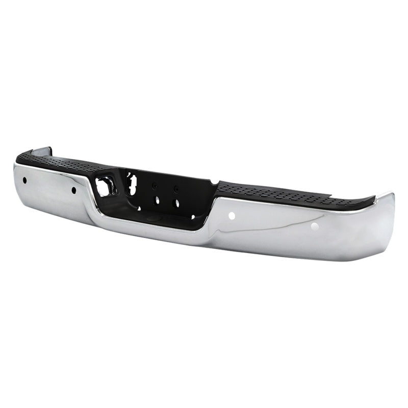 SPYDER - xTune 09 - 18 Dodge Ram 1500 w/Parking Sensor OEM Style Steel Rear Bumper - Chrome RB - DR09 - SET - WS - C - Demon Performance