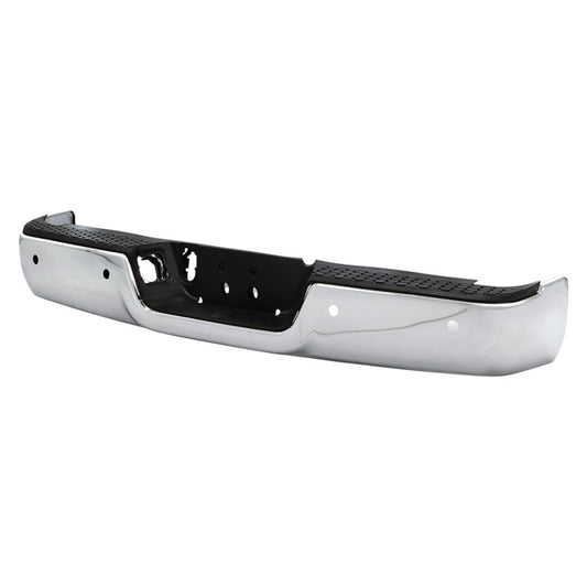 SPYDER - xTune 09 - 18 Dodge Ram 1500 w/Parking Sensor OEM Style Steel Rear Bumper - Chrome RB - DR09 - SET - WS - C - Demon Performance