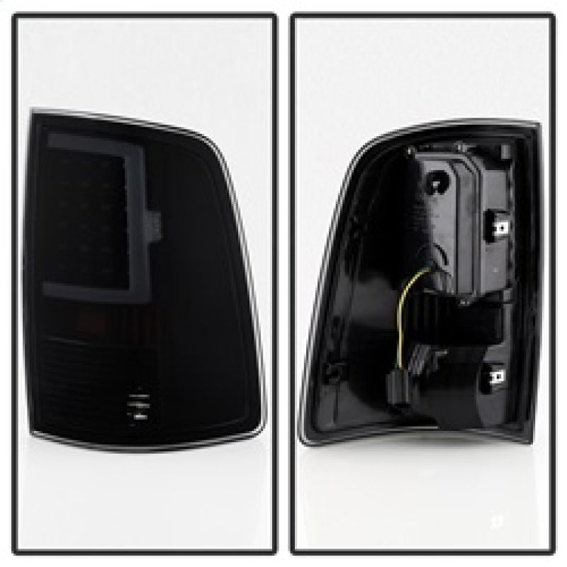 SPYDER - xTune 13 - 18 Dodge Ram 1500 (LED Model Only) LED Tail Lights - Blk Smk (ALT - ON - DRAM13V2 - LBLED - BSM) - Demon Performance