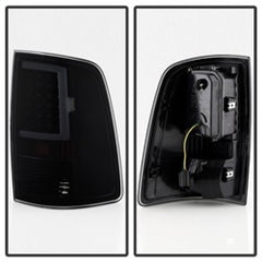 SPYDER - xTune 13 - 18 Dodge Ram 1500 (LED Model Only) LED Tail Lights - Blk Smk (ALT - ON - DRAM13V2 - LBLED - BSM) - Demon Performance