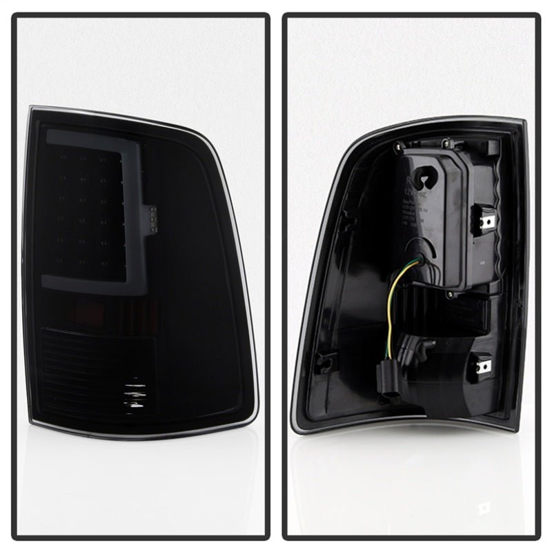 SPYDER - xTune 13 - 18 Dodge Ram 1500 (LED Model Only) LED Tail Lights - Blk Smk (ALT - ON - DRAM13V2 - LBLED - BSM) - Demon Performance