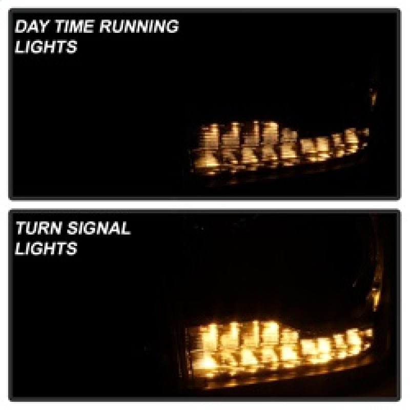 SPYDER - xTune Dodge Ram 13 - 17 ( w/ Factory Projector LED) Projector Headlight - Black HD - JH - DR13 - P - BK - Demon Performance