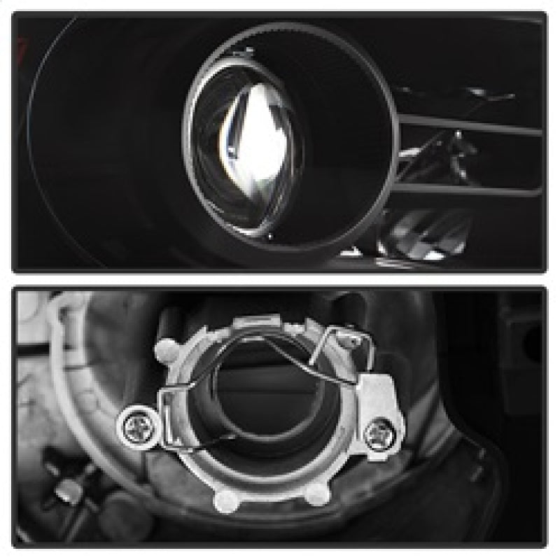 SPYDER - xTune Dodge Ram 13 - 17 ( w/ Factory Projector LED) Projector Headlight - Black HD - JH - DR13 - P - BK - Demon Performance