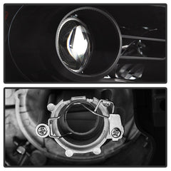 SPYDER - xTune Dodge Ram 13 - 17 ( w/ Factory Projector LED) Projector Headlight - Black HD - JH - DR13 - P - BK - Demon Performance