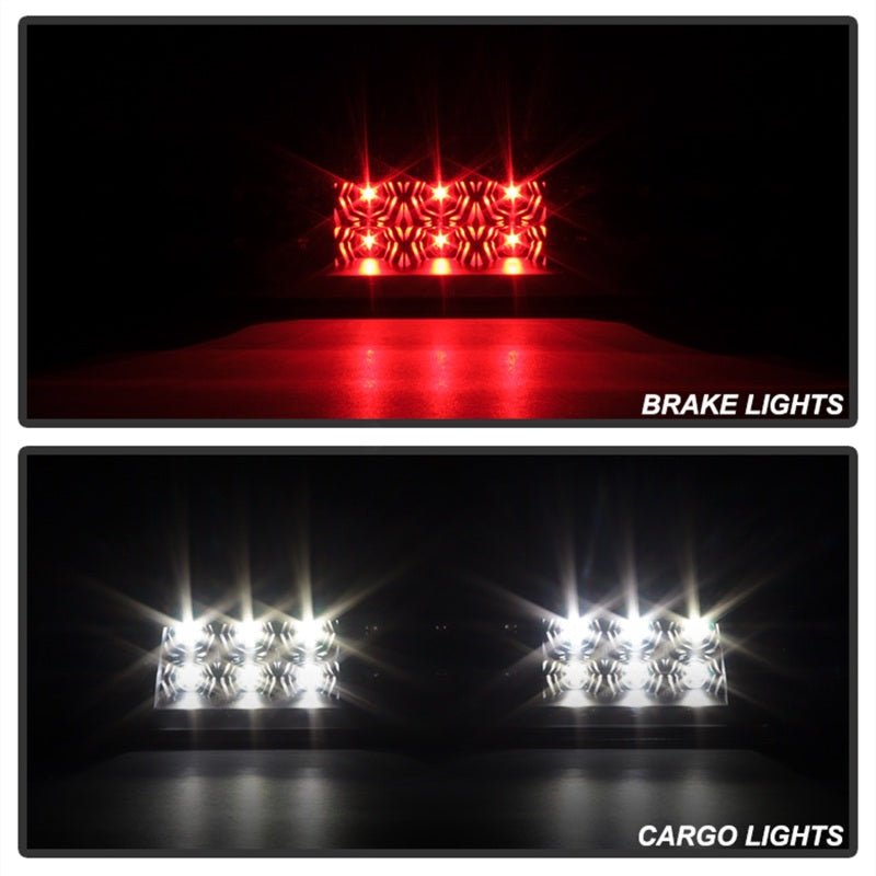 SPYDER - xTune Dodge Ram 1500 09 - 15 2500/3500 10 - 16 LED 3RD Brake Light - Black BKL - DRAM09 - LED - BK - Demon Performance