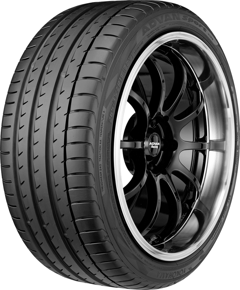 Yokohama Tire - Yokohama Advan Sport V105 Tire - 245/35ZR20 95Y - Demon Performance
