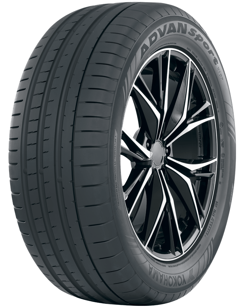 Yokohama Tire - Yokohama Advan Sport V107 Tire - 255/40ZR20 101Y - Demon Performance